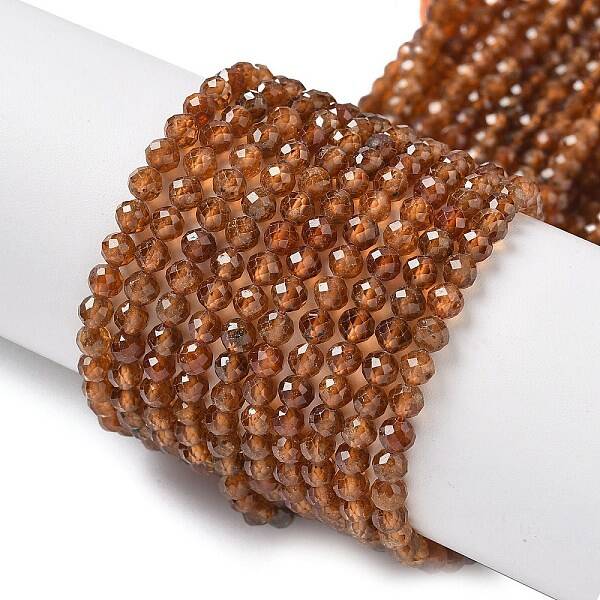 Natural Garnet Beads Strands