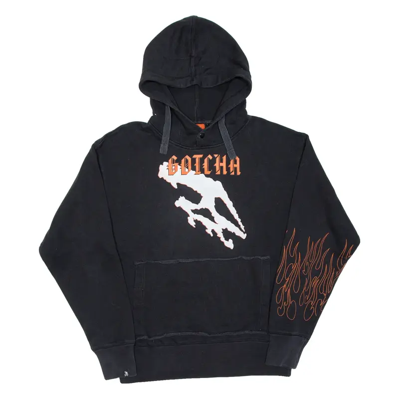GOTCHA Mens Black Hoodie M