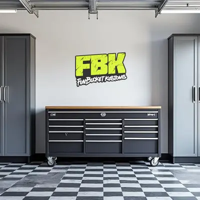 FunBucketsKustoms Prius Door Decal