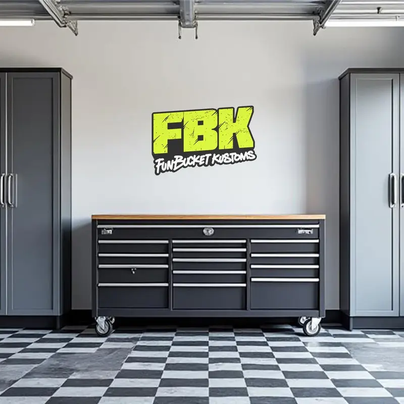 FunBucketsKustoms Prius Door Decal