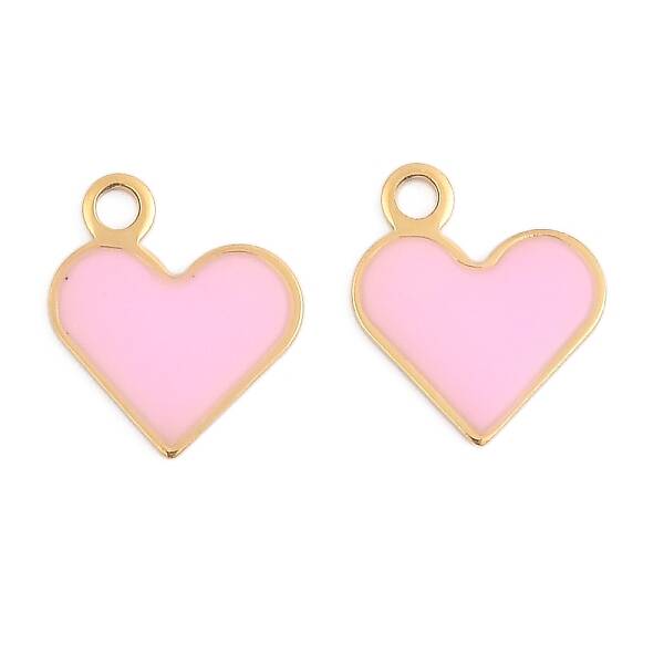 304 Stainless Steel Enamel Charms