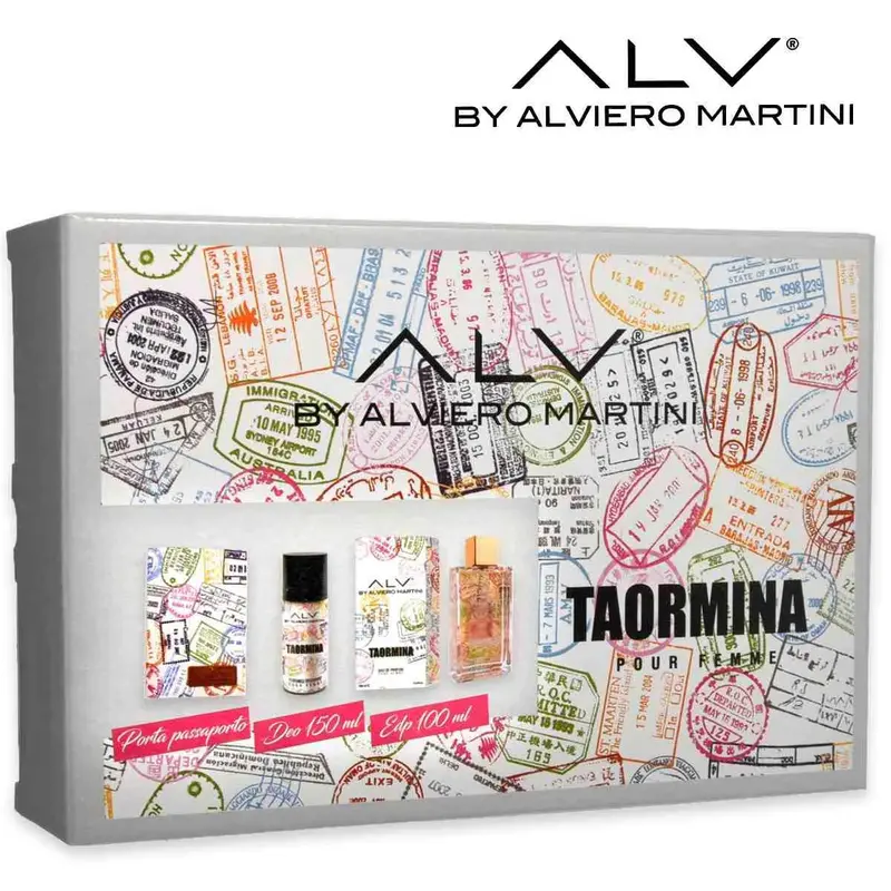 Alviero martini taormina edp 100 ml+deo 150 ml + passport holder for women