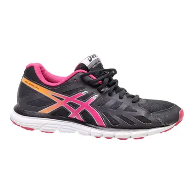 ASICS Sneaker Trainers Black Synthetic Womens UK 5.5