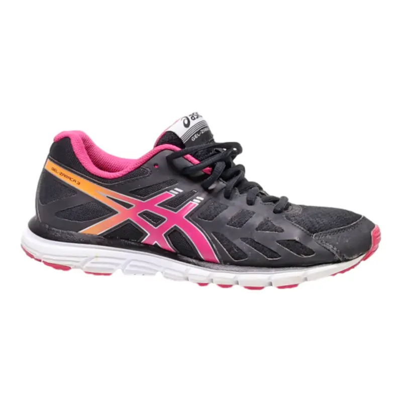 ASICS Sneaker Trainers Black Synthetic Womens UK 5.5