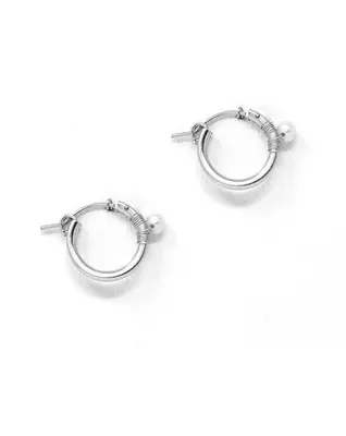 Natalie Earrings | Metal Color: Silver