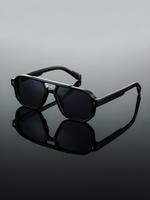 Men's Vintage Aviator Frame Sunglasses, Trendy Casual Sunglasses for Everyday Use, Fashion Cool Accessories for Outdoor Activ...