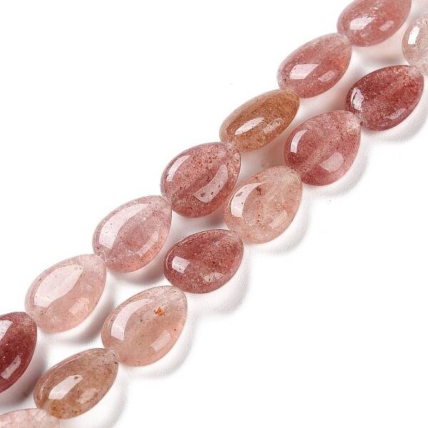 Natural Strawberry Quartz Beads Strands
