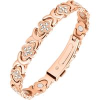 Jecanori Copper Bracelets for Women, Pure Copper Magnetic Bracelet with 3500 Gauss Effective Magnets