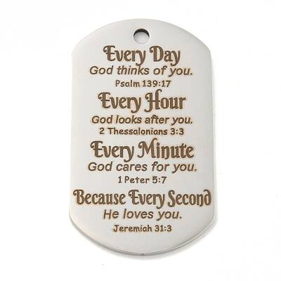 Non-Tarnish 201 Stainless Steel Pendants