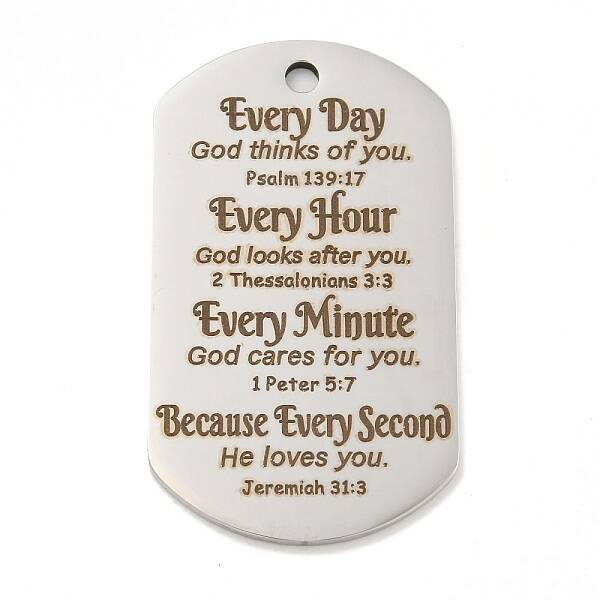 Non-Tarnish 201 Stainless Steel Pendants