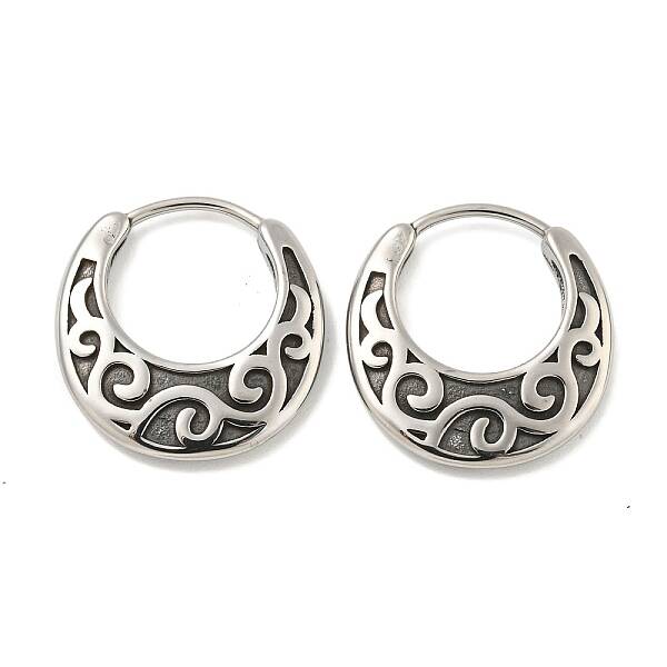 316 Surgical Stainless Steel Hoop Earrings