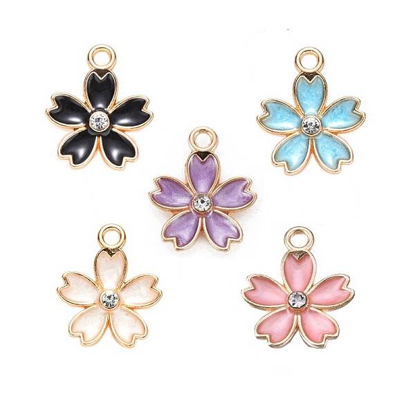 Alloy Enamel Pendants