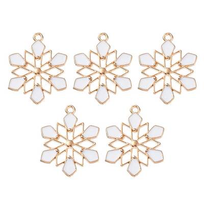 Barrel Plating Alloy Enamel Pendants