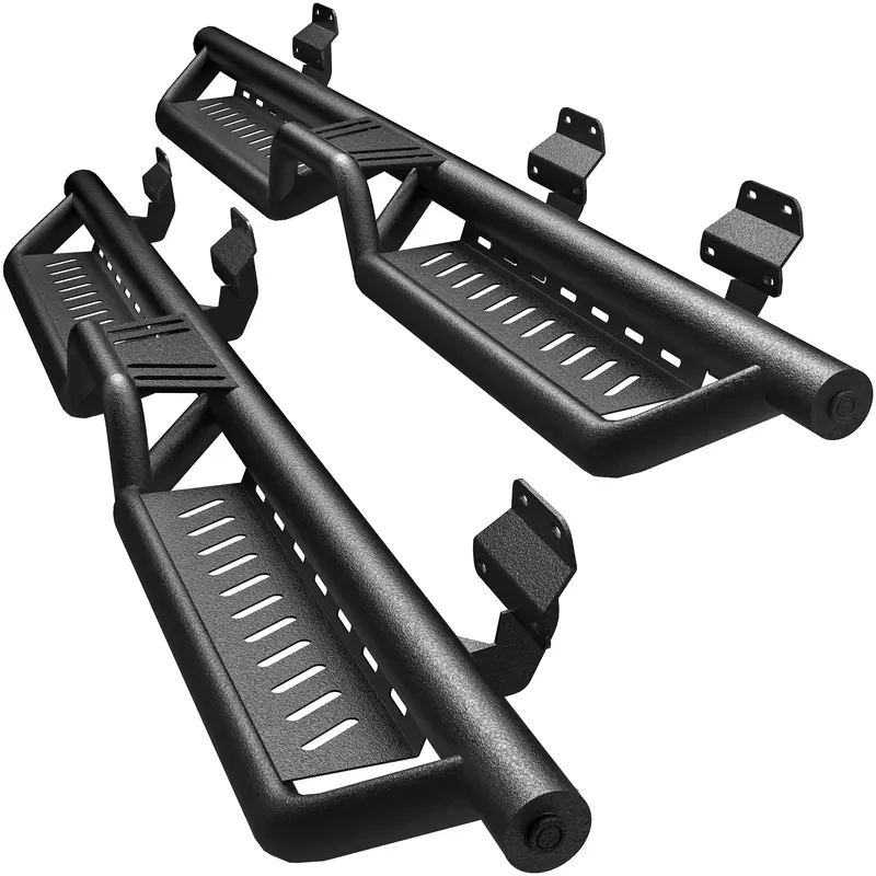 Running Boards & Side Steps Compatible with 2015-2025 Ford F150, 2017-2024 F250 F350 Super Duty Supercrew Cab Nerf Bars, Two-...