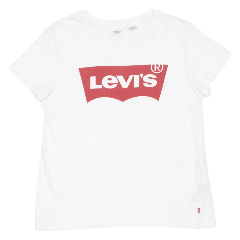 LEVI'S Womens T-Shirt White M