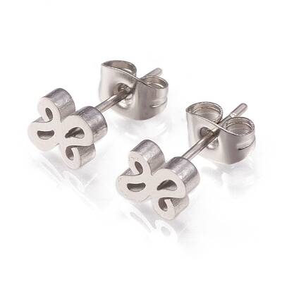 Tarnish Resistant 304 Stainless Steel Stud Earrings