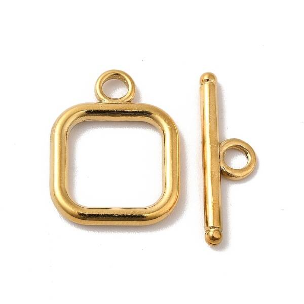 Ion Plating(IP) 304 Stainless Steel Toggle Clasps
