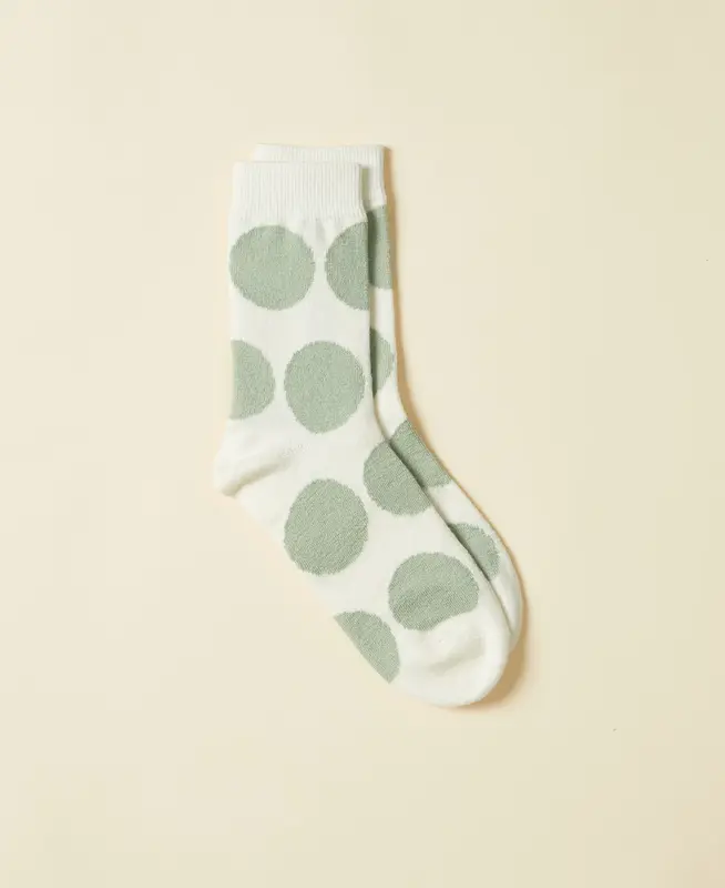 Women's Polka Dots Wool Socks Lisa