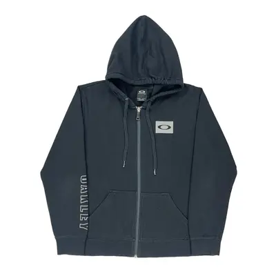 Oakley Hoodie - Large Black Cotton Blend