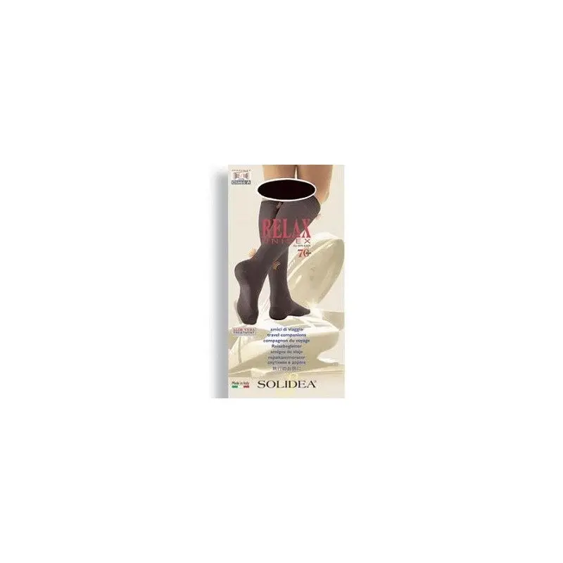 Solidea Relax 70Den Unisex Compression Socks 12 15 mmHg 5XXL Black