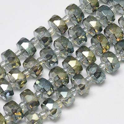 Electroplate Glass Beads Strands