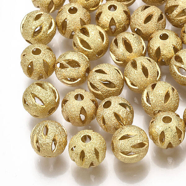 Brass Filigree Beads