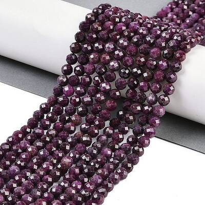 Natural Ruby Beads Strands