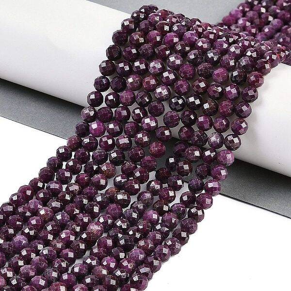 Natural Ruby Beads Strands
