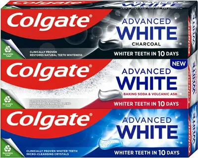 Colgate Advanced Mix Trio Set Whitening Toothpaste 3 x 75 ml