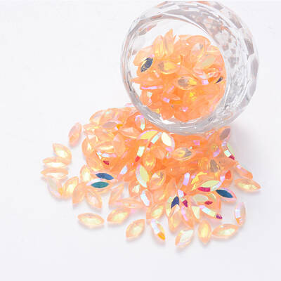 Transparent Resin Rhinestone Cabochons