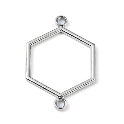 Rack Plating Alloy Links Connector Charms