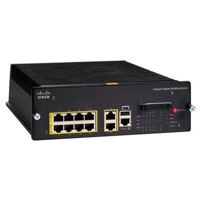 CDB-8U++ Cisco Catalyst Digital Building Series 8 x Ports UPoE 10/100Base-TX Layer 2 Fast Ethernet Network Switch