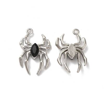 Glass Spider Pendant