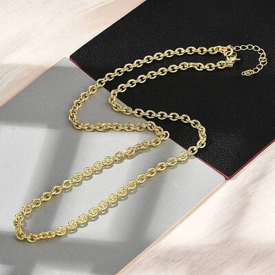 Brass Cable Chain Necklaces for Women
