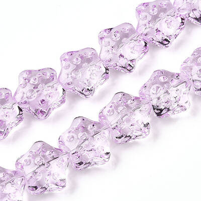 Transparency Glass Beads Strands