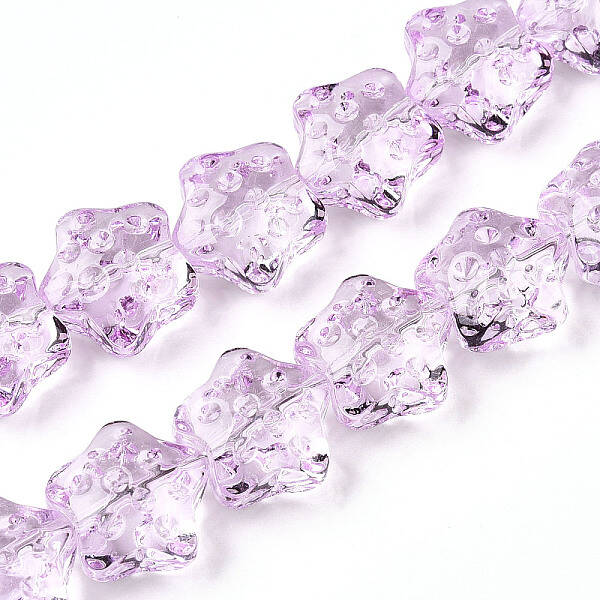 Transparency Glass Beads Strands