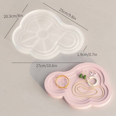 DIY Food Grade Silicone Storage Plate Molds