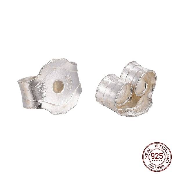 Earring Findings 925 Sterling Silver Ear Nuts