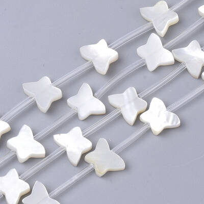 Natural White Shell Beads