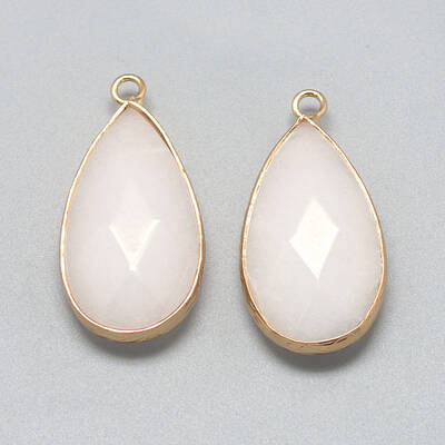 Natural White Jade Pendants