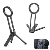 ULANZI Magnetic Phone Stand for iPhone MA30 - Aluminium Smartphone Mini Tripod Foldable Pocket Cell Phone Stand Dual-Sided Ma...