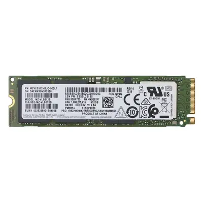 SSS0L25155 Lenovo 512GB TLC PCI Express 3.0 x4 NVMe M.2 2280 Internal Solid State Drive
