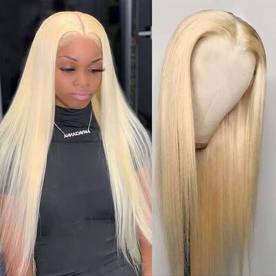 613 Blonde Straight Color 13x4 Lace Front Wig | BGMgirl