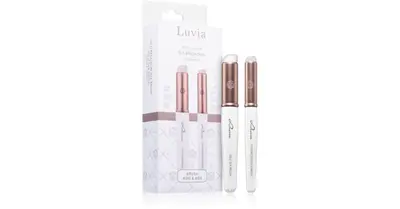 Luvia Cosmetics Silk Brush Duo Elegance 2-Piece Eyeshadow Brush Set