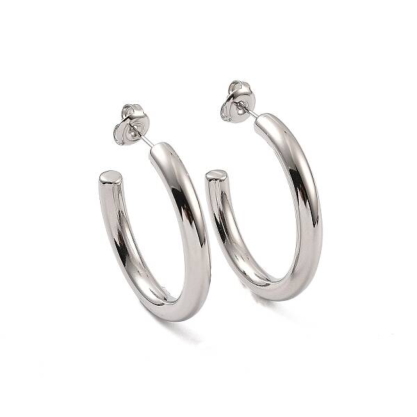Non-Tarnish 304 Stainless Steel Stud Earrings for Women