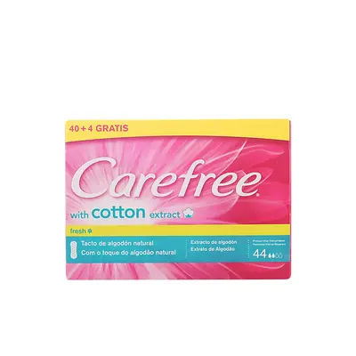 Salvaslip Carefree con estratto di cotone Fresh 44 unità