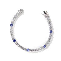 Nova Rose Evil Eye Bracelet – Dainty Crystal Tennis Style | Viral TikTok Jewelry