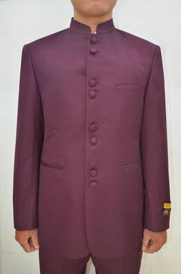 Mens Clergy Suits - Burgundy