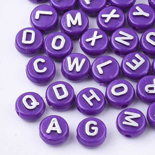 Plating Opaque Acrylic Beads