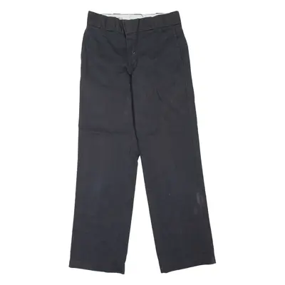 DICKIES 874 Workwear Mens Trousers Black Regular Straight W29 L30